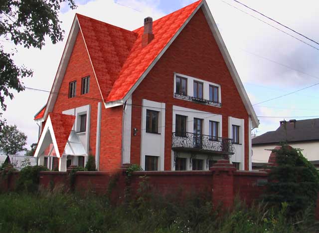Проект загородного дома Московская область, г. Клин.